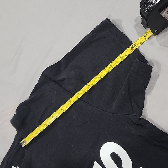 Boy Adidas black shirt XL 18-20 - Picture 5 of 9